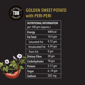 Golden Sweet Potato with Peri-Peri - 90 gms