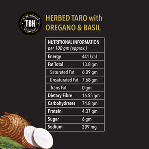 Herbed Taro with Oregano & Basil - 85 gms