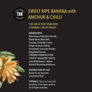 Sweet Ripe banana with Amchur and Chilli (90 gms)