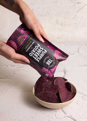 Purple Sweet Potato with Pani Puri Masala - 75 gms