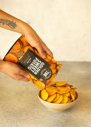 Golden Sweet Potato with Peri-Peri - 75 gms
