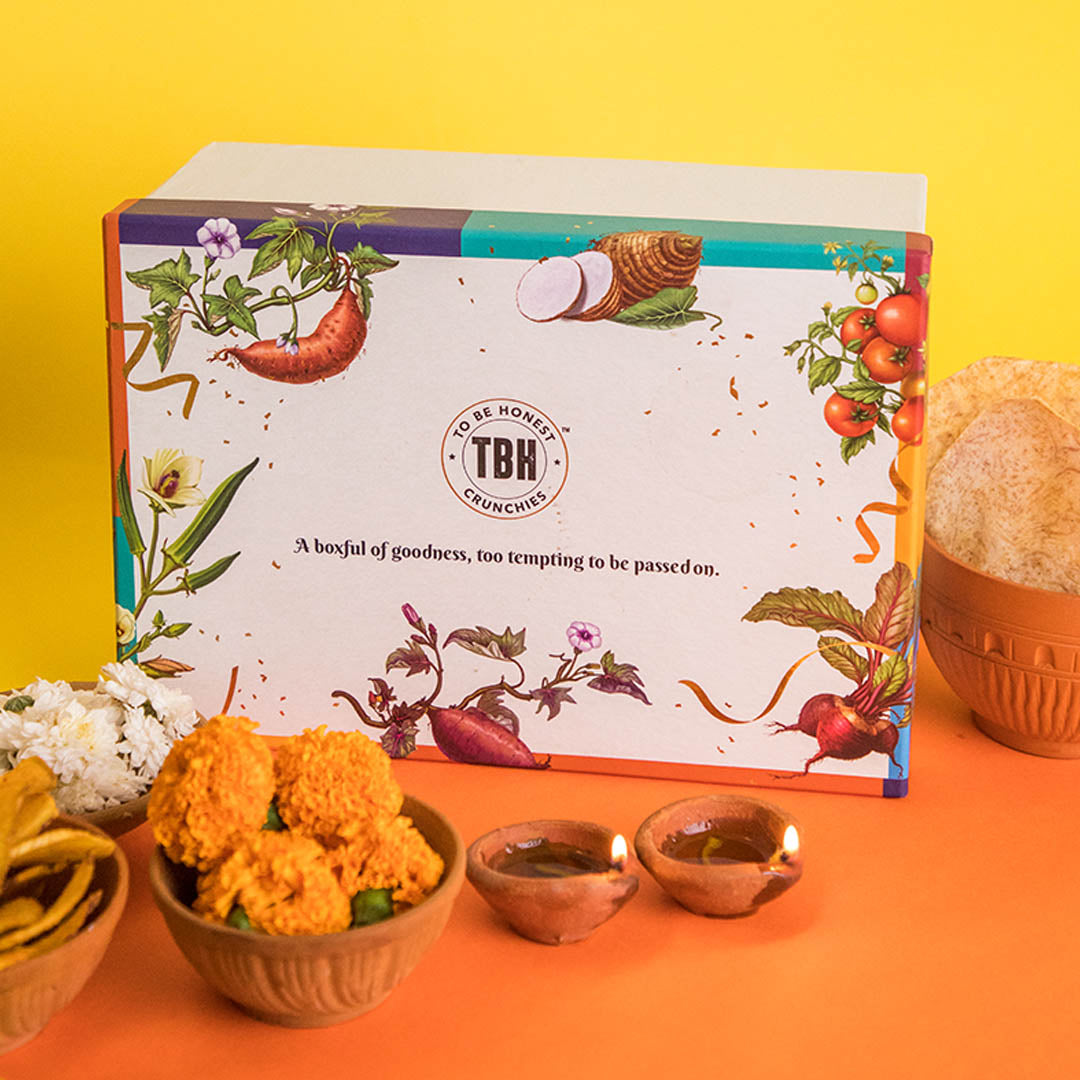Diwali Gift Box - White Classic