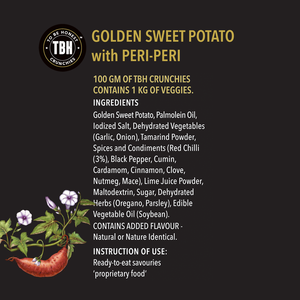 Golden Sweet Potato with Peri-Peri - 90 gms