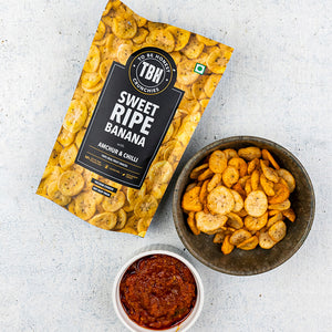Sweet Ripe banana with Amchur and Chilli (75 gms)