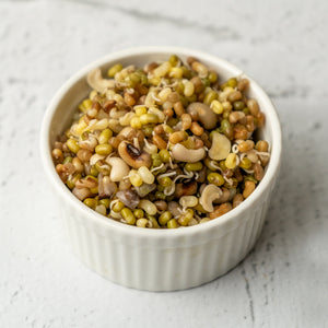 Mix Sprouts with Moong Moth Lobia
