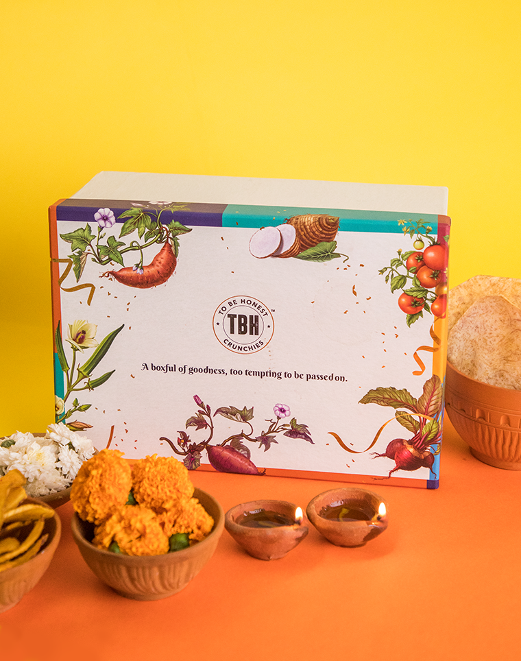 Gift Box with 8 Handpicked Packs - TBH - To Be Honest