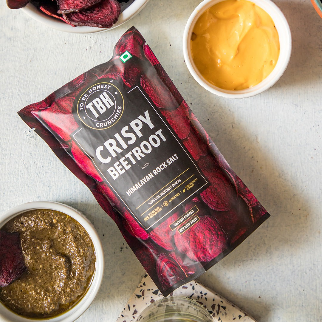 Crispy Beetroot with Himalayan Rock Salt - 25 gms